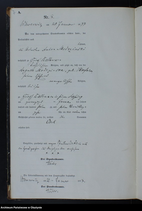 image.from.unit.number "Geburts-Neben-Register Nr 1 - 83"