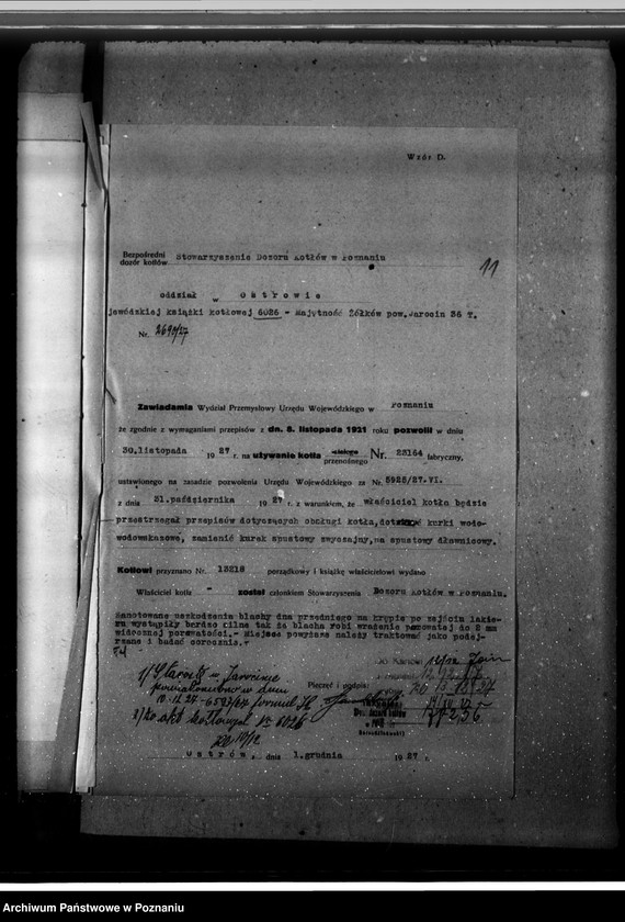 Obraz 16 z jednostki "Gospodarstwo rolne Józefa Palacza, maj. Żółków pow. jarociński nr woj. kotła 6026"