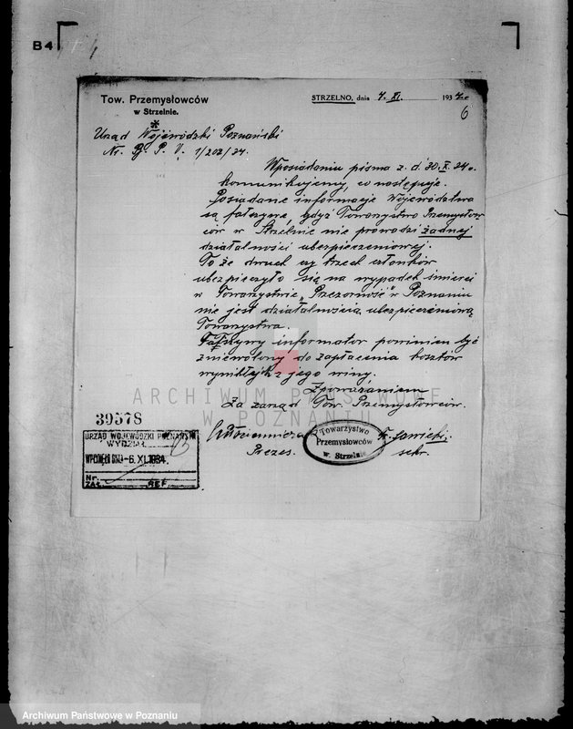 Obraz 10 z jednostki "/Działalność Ubezpieczeniowa stowarzyszeń przemysłowych/"