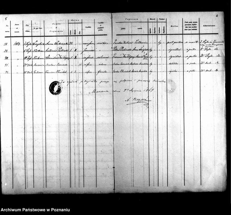 Obraz 6 z jednostki "Liber mortuorum"