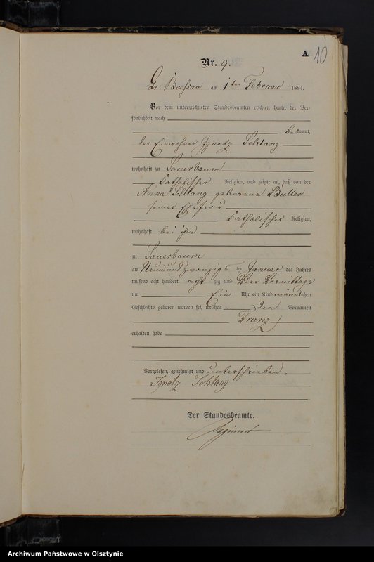 image.from.unit.number "Geburts-Haupt-Register Nr 1 - 127"
