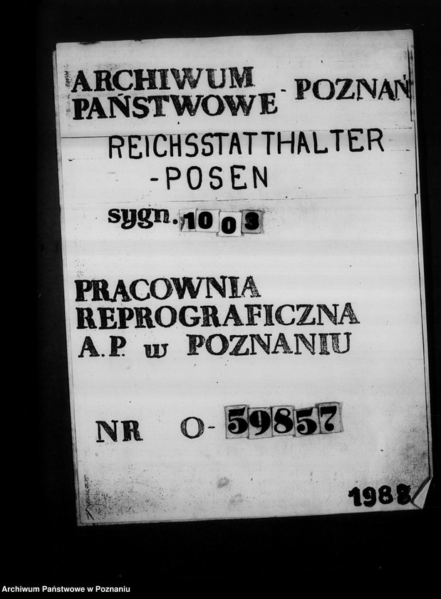 Obraz 1 z jednostki "Bewerbungen um Anstellung"