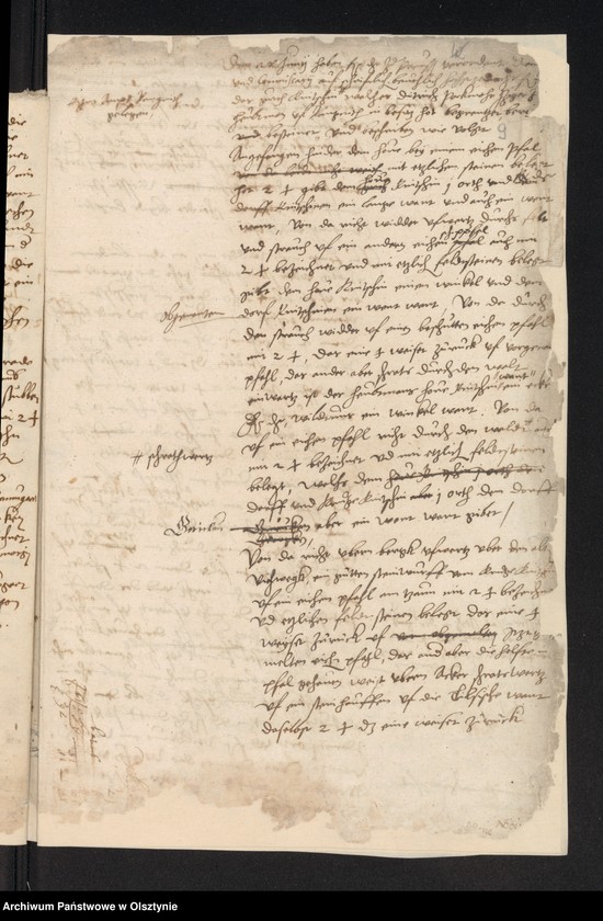 image.from.unit.number "[Protokół obmiaru i określenia granic majątków w starostwie Ragneta oraz wyrysy granic wsi]"