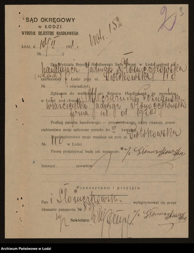 Obraz 5 z jednostki "Jadwiga Słomczykowska - Mleczarnia Poznańska"