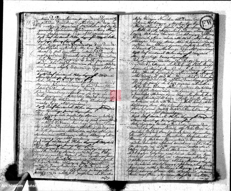 Obraz 6 z jednostki "Księga Aktów Małżeństwa Gminy Leypuńskiej od 1-o Stycznia z Roku 1822"