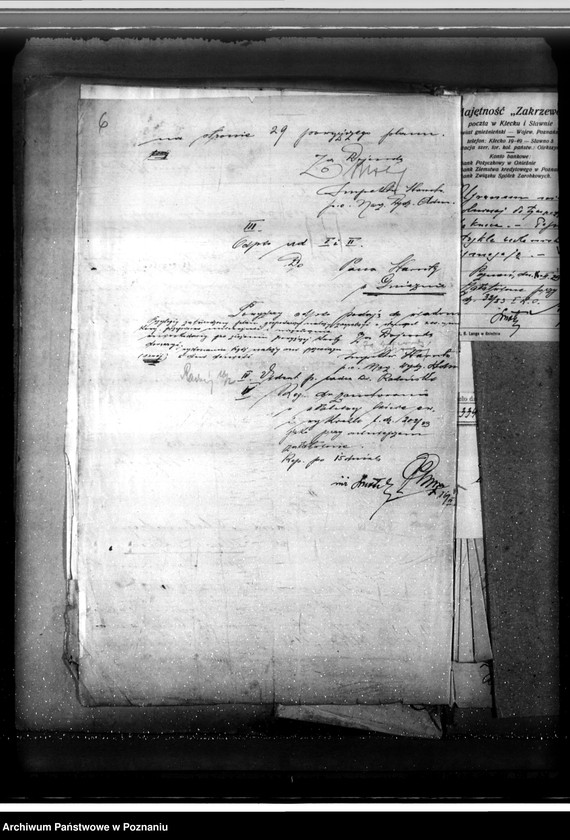 Obraz 10 z jednostki "/Nadzór nad gospodarką leśną/ majętności Zakrzewo powiecie gnieźnieńskim"