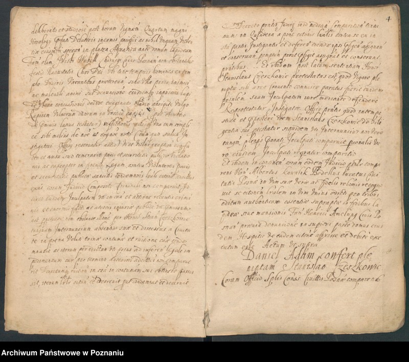 Obraz 8 z jednostki "Protocolon anni 1641actorum officii consularis Posnaniensis."