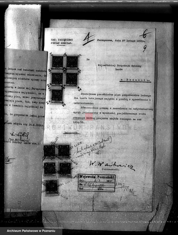 Obraz 13 z jednostki "Majętność leśna w Parzęcinie powiat kościański"