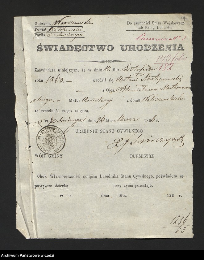 Obraz 9 z jednostki "[Aneksy od nr 1236 do nr 1258]"