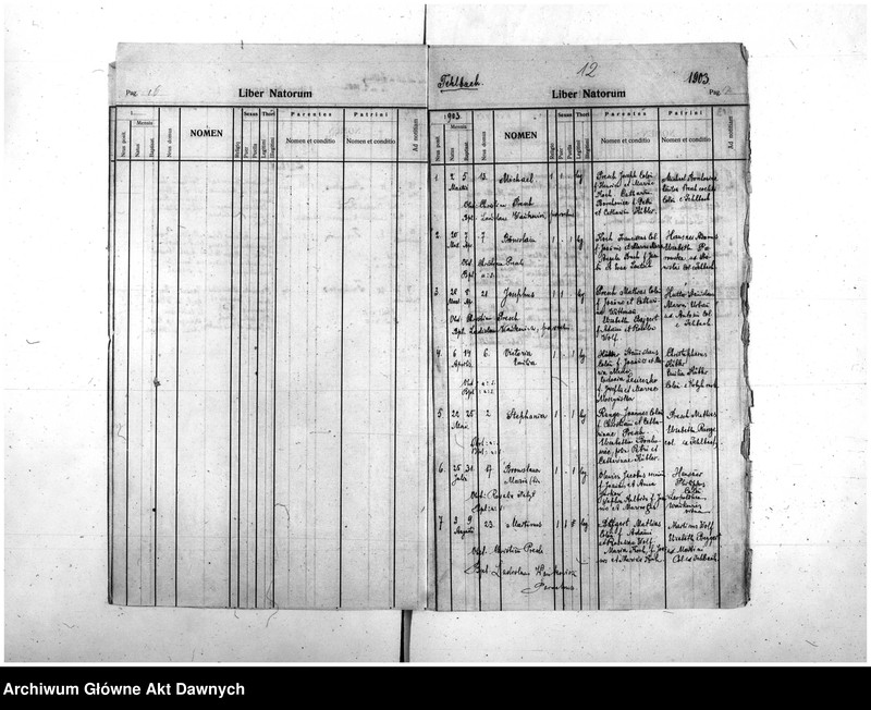 image.from.unit.number "Parafia: różne. Dekanat: różne. Fragmenty akt różnych parafii archidiecezji lwowskiej: 1. Gródek Jagielloński (dek. Gródek) - fragment (prawdopodobnie ekstrakt) księgi urodzeń z lat 1862-1863, 9 s.; 2. Kobylnica/Fehlbach (dek. Lubaczów) - fragment (prawdopodobnie ekstrakt) księgi urodzeń z lat 1901-1904, 1906-1908, 26 s.; 3. Martynów Nowy (dek. Dolina) - fragment księgi zgonów 1871, 1873, 5 s.; 4. Nadwórna (dek. Stanisławów) - fragment księgi urodzeń 1890, 9 s.; 5. Podhajce (dek. Podhajce) - fragment księgi zgonów 1899, 8 s.; 6. Podhorce (dek. Brody) - fragment księgi ślubów 1899-1900, 7 s.; 7. Stanisławów (dek. Stanisławów) - fragment (ekstrakt) księgi zgonów 1876 (pośw. 1877), s. 20; 8. Św. Stanisław (dek. Stanisławów) - fragment (ekstrakt) księgi urodzeń 1929, 2 s.; 9. Tyśmienica (dek. Stanisławów) - fragment księgi zgonów 1876, 2 s.; 10. Załoźce (dek. Brody) - fragment księgi ślubów, lata osiemdziesiąte XIX w., szczątek, 2 s.; 11. Śniatyn (dek. Horodenka) - fragment księgi urodzeń 1882, szczątek 2 s.; 12. Zawałów (dek. Skałat) - fragment (ekstrakt) księgi zgonów 1914, 3 s.; 13. Złotniki (dek. Podhajce) - fragment księgi zgonów 1891, 1 s.."