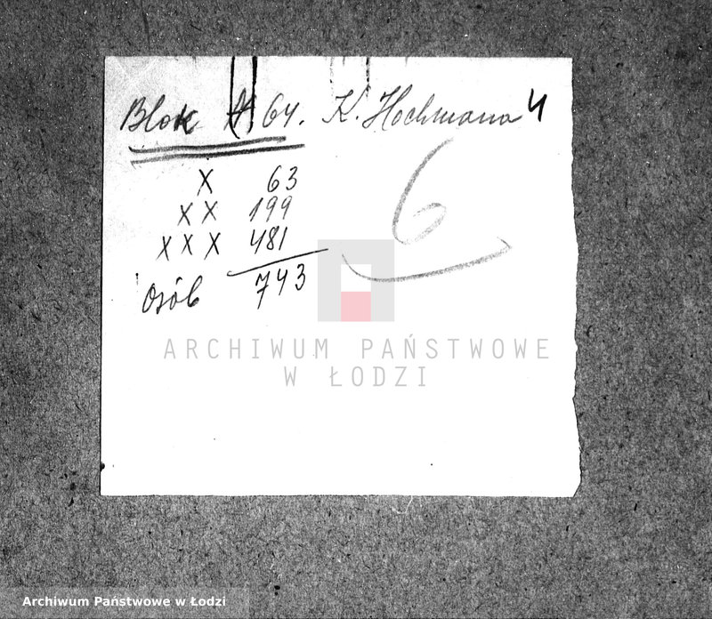 Obraz 7 z jednostki "[Wykazy osób z rejonów, ulic i domów zasługujących na otrzymywanie bezpłatnych obiadów]"