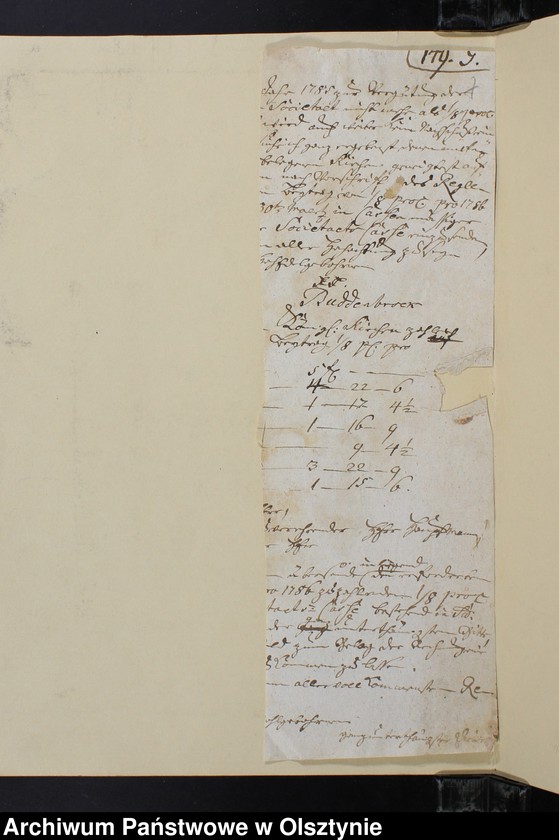 image.from.unit.number "Kataster der Gebäuder 1784-1875. Streitsache 1846 J. Beschreibung der Dörfer zuständige in Kirchspiel Bruchstück. 1850"