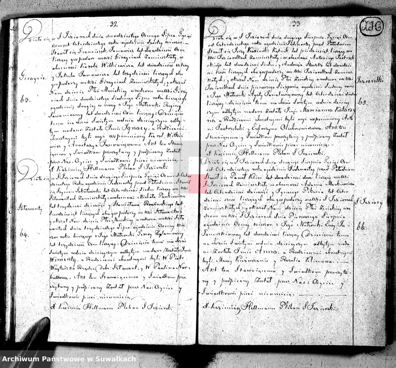 image.from.unit.number "Księga duplikat akt urodzonych, zaślubionych i umarłych w parafij Święto Jeziory, obwodzie sejneńskim, gubernij augustowskiey z roku 1840"