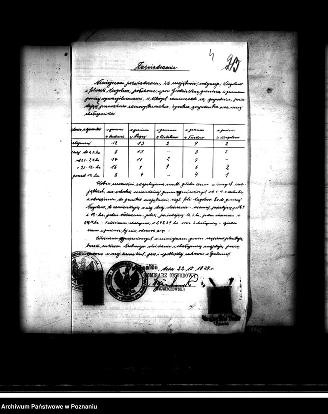 Obraz 9 z jednostki "Majątek Niegolewo powiatu nowotomyskiego wyłączenie z art. 4 i 5 ustawy o wykonaniu reformy rolnej - Stanisław Niegolewski"