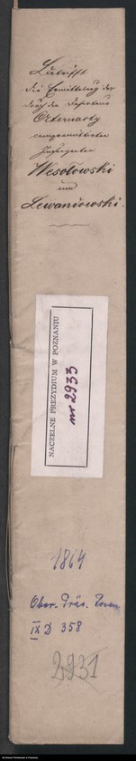 Obraz 2 z jednostki "Die Ermittelung der durch den Deserteur Czternasty kompromittierten Insurgenten Wesołowski und Lewandowski."