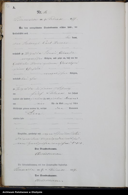 image.from.unit.number "Geburts-Neben-Register Nr 1 - 164"