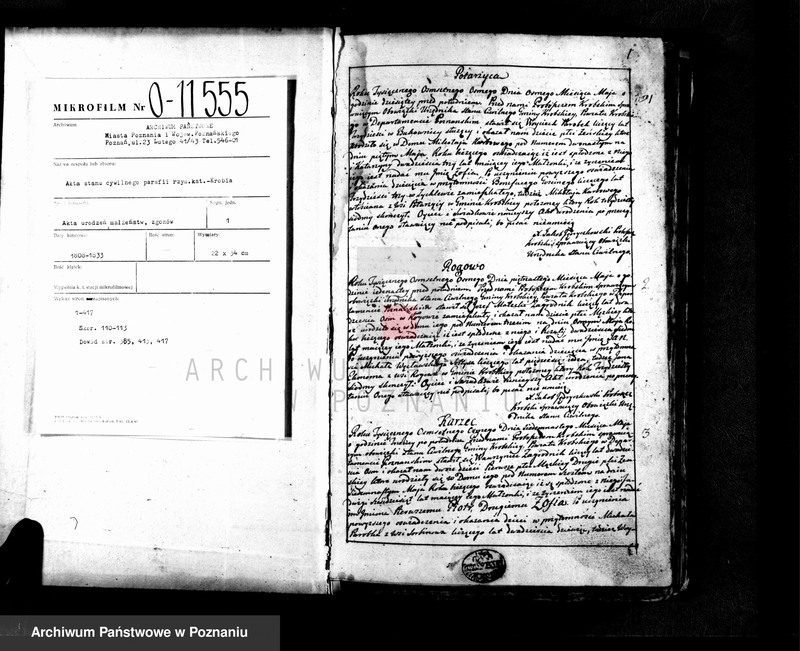 image.from.unit.number "Księga urodzonych, małżeństw i zmarłych"