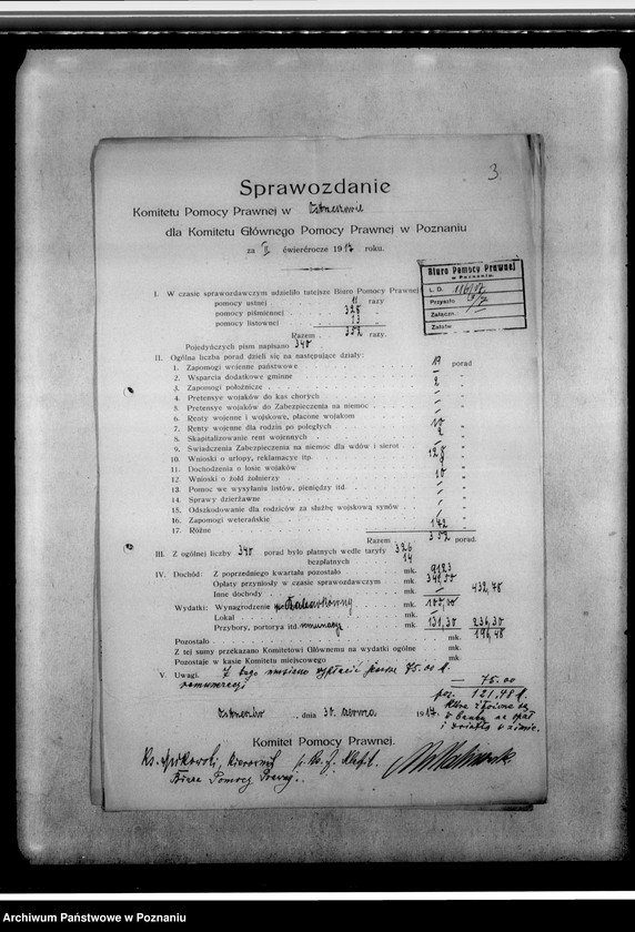 Obraz 7 z jednostki "Sprawozdania z Ostrzeszowa i Szamotuł"