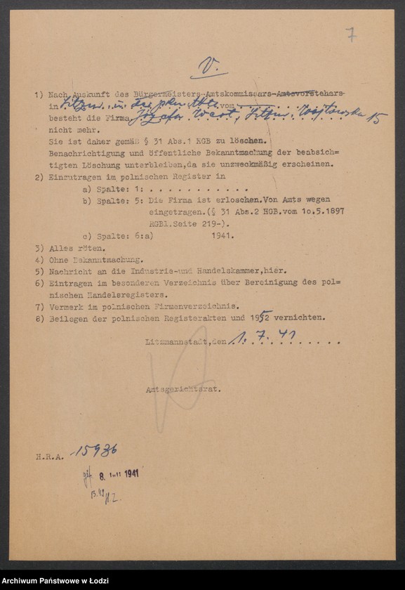 Obraz 9 z jednostki "Józef Wert - sklep spożywczo-kolonialny"