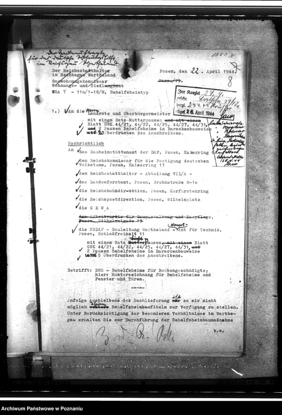 Obraz 13 z jednostki "DWH - Behelfsheimtypen"