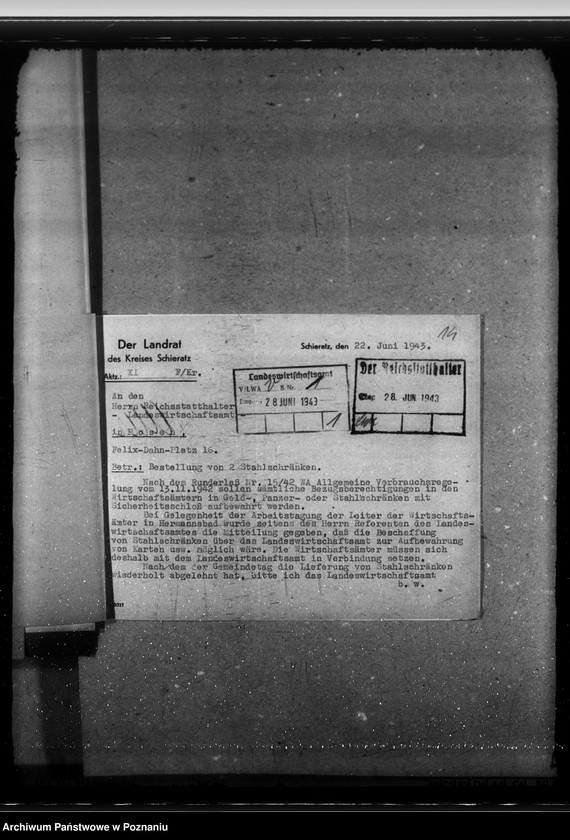 Obraz 18 z jednostki "Zuweisungen beschlagnahmter Grundstücke an Gemeinde-, Kreis- und Reichsverwaltungen"