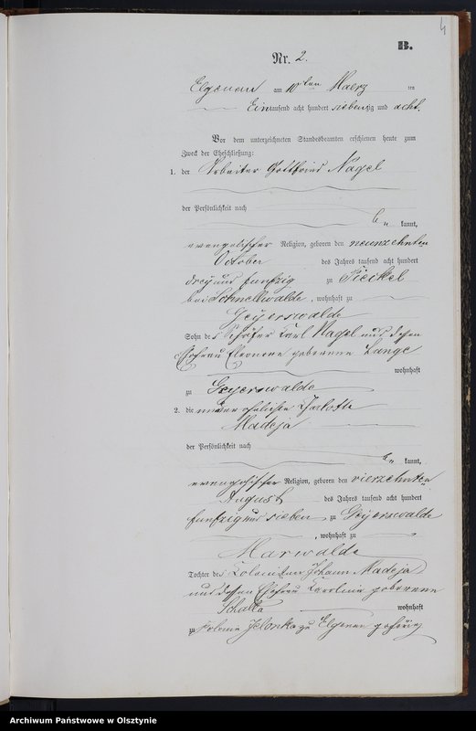 image.from.unit.number "Heiraths-Neben-Register Nr 1 - 20"