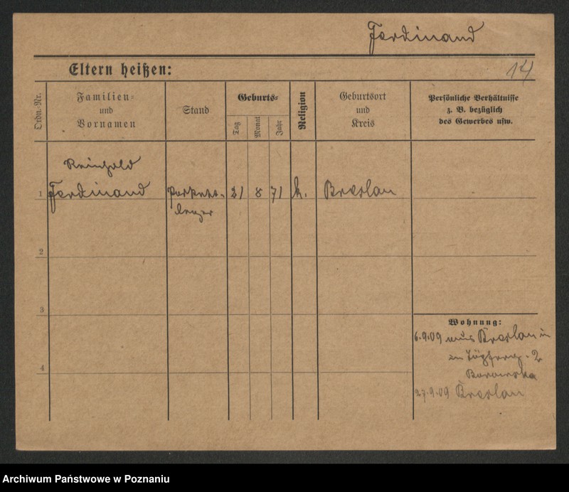 Obraz 16 z jednostki "Ferdinand - Fęczar"