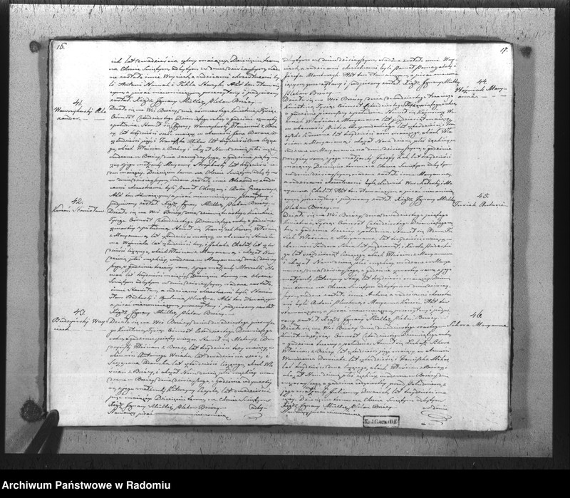 Obraz 11 z jednostki "Duplikat urodzonych, zaślubionych i umarłych parafii Brzóza na rok 1849"