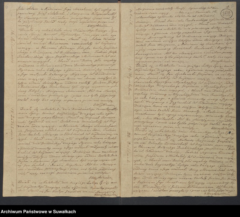 image.from.unit.number "Duplikat Aktów Urodzonych Zaślubionych i Umarłych w Parafii Kaletnickiey Roku 1832"