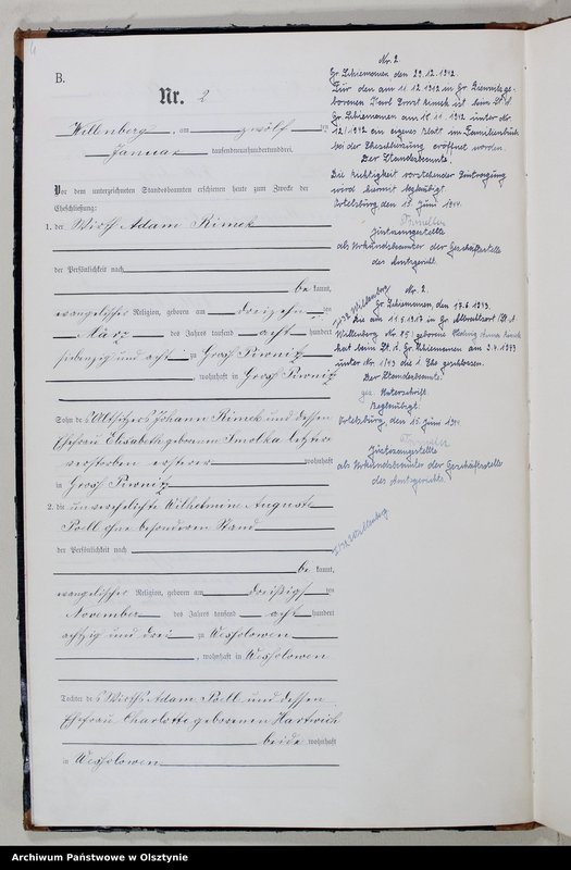 image.from.unit.number "Heiraths-Neben-Register Nr 1 - 49"
