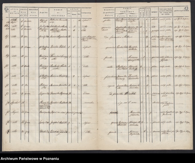 Obraz 9 z jednostki "Księga zgonów"