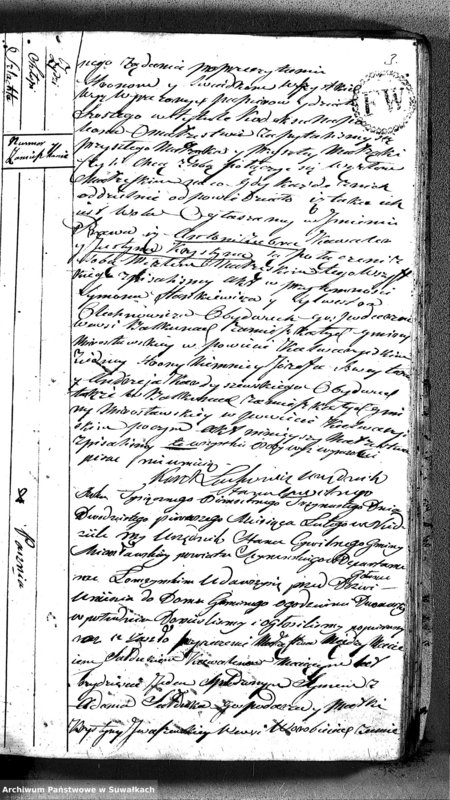 image.from.unit.number "Akta Zaślubionych w Roku 1813 od dnia 1 Junuary aż do dnia 31 Grudnia w Gminie Mirosławskiey"