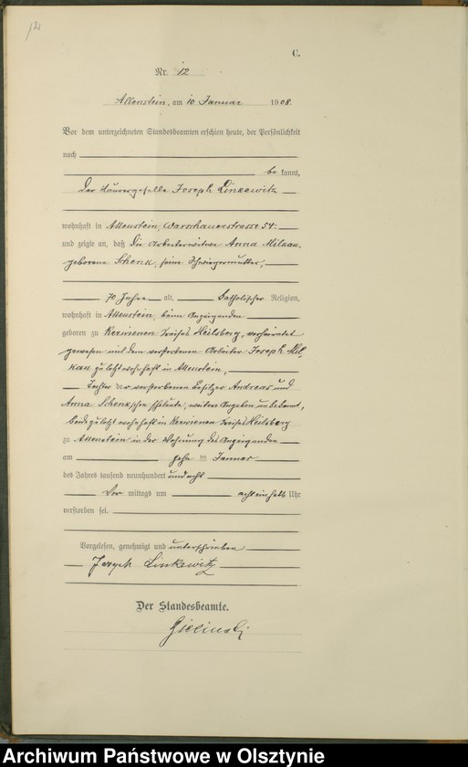 image.from.unit.number "Sterbe-Haupt-Register Nr 1-522"