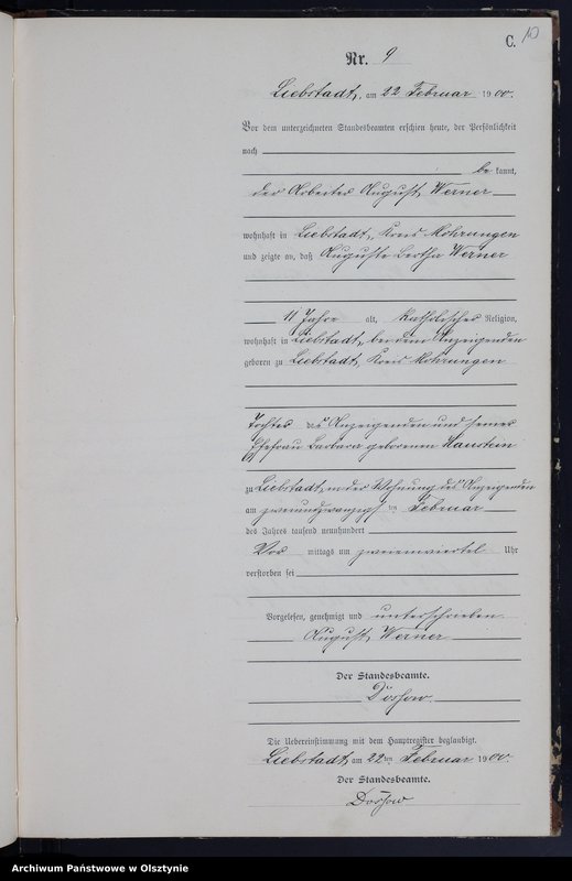 image.from.unit.number "Sterbe-Neben-Register Nr 1 - 53"