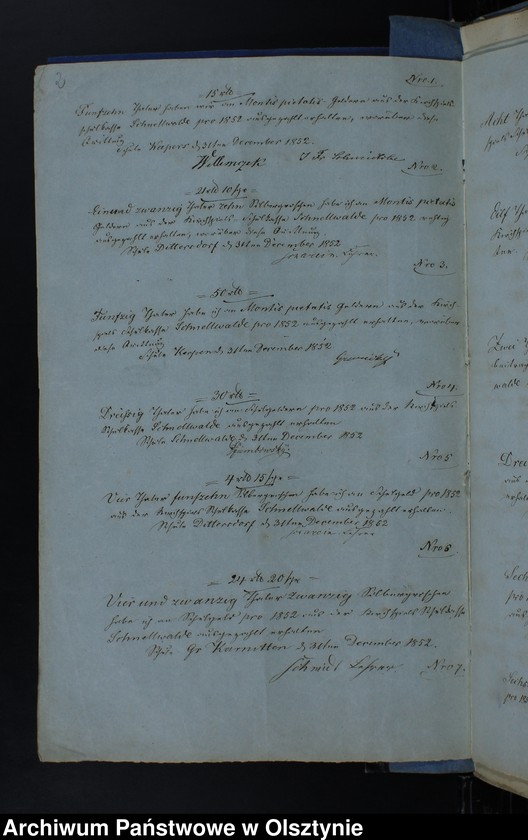 image.from.unit.number "Ausgabe Beläge der Kirchspiels Schulkasse"