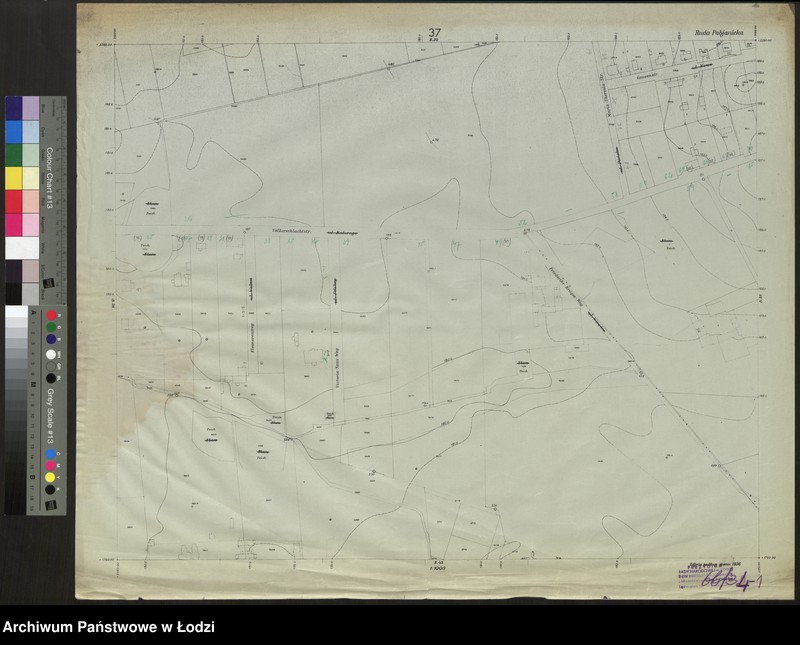 Obraz 1 z jednostki "Plan miasta Rudy Pabianickiej Sekcja 37"