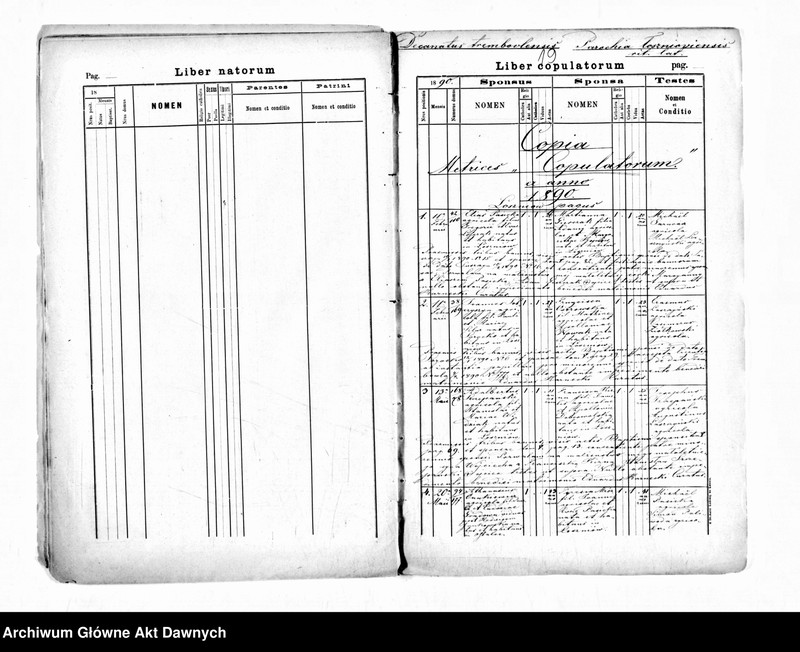 image.from.unit.number "Parafia: Łoszniów. Dekanat: Trembowla. Kopie z ksiąg metrykalnych ur., śl., zg. dla wsi Łoszniów, Ostalce i Suszczyn."