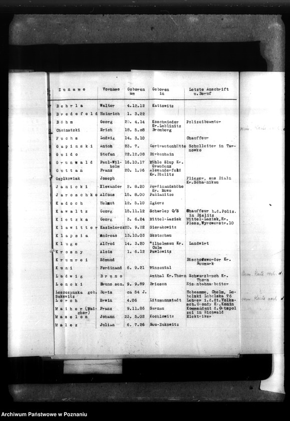 Obraz 17 z jednostki "Vermisstenmeldungen von Roten Krenz - Berlin - Listen und Schriftvechsel"