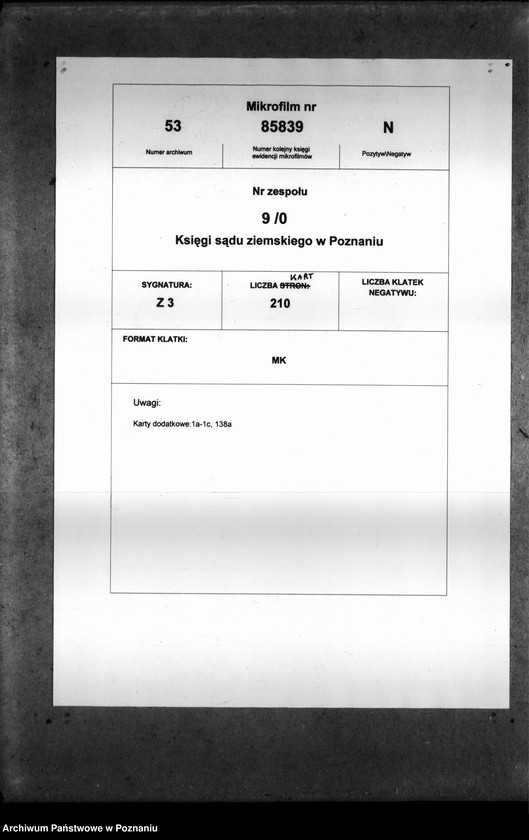 Obraz 2 z jednostki "Resignationes ,inscriptiones, relationes, decreta [protocollon]"