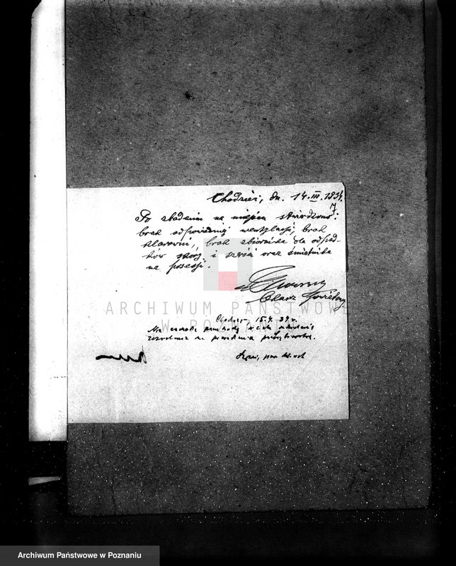 Obraz 11 z jednostki "Zatwierdzenie zakładu przemysłowego /garbarnia/ Demitr Federów - Chodzież"