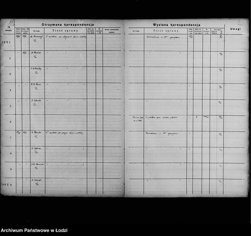 Obraz 14 z jednostki "[Dziennik korespondencyjny]"
