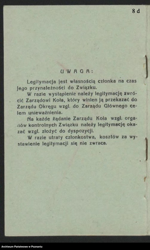 Obraz 20 z jednostki "Grzebienisko, powiat Szamotuły akta koła."