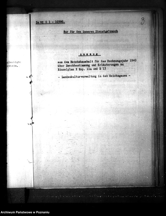 Obraz 7 z jednostki "Landeskultur- Verwaltung (Budżety)"