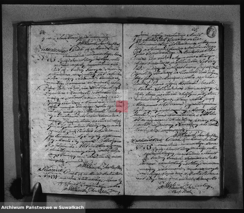 image.from.unit.number "Księga Dublikat Urzędnika Stanu Cywilnego Gminy Bakałarzewskiey pozapisywanych Urodzonych w Parafij tutejszej Umarłych i Zaślubionych Roku 1830"