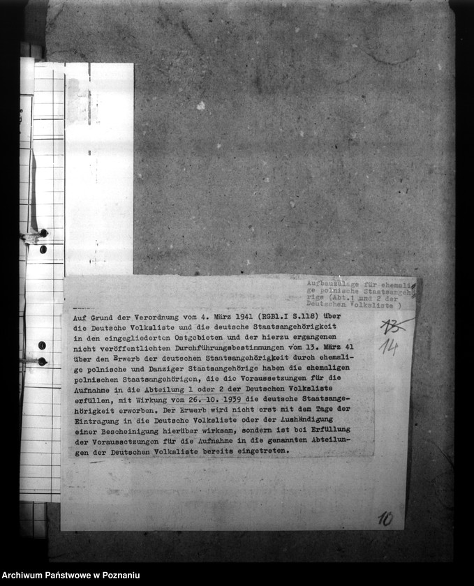 Obraz 18 z jednostki "Aufbauzulage für Beamten in den Ostgebieten"