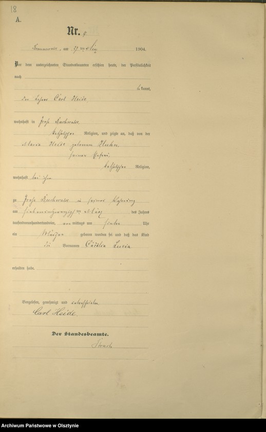 image.from.unit.number "Geburts-Haupt-Register Nr 1 - 72"