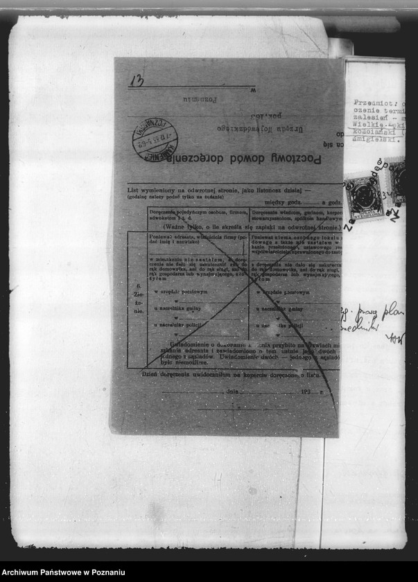 Obraz 17 z jednostki "Majętność /leśna/ Wielkie Łęki powiat kościański"