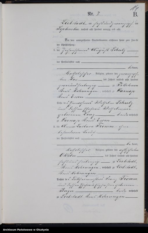 image.from.unit.number "Heiraths-Neben-Register Nr 1 - 16"