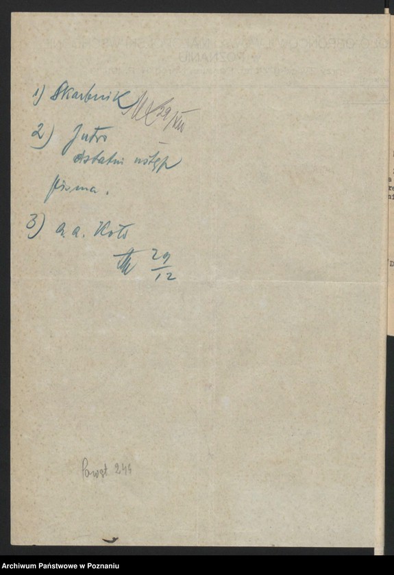 Obraz 16 z jednostki "Krobia, powiat Gostyń - akta koła."