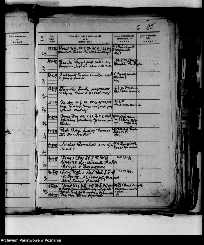 Obraz 11 z jednostki "Spisy spraw /Wydziału Rolnictwa i Reform Rolnych/"